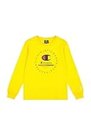 Champion Legacy Graphic Shop B (306843) -Crewneck Camiseta de Manga Larga, , 5-6 años para Niños