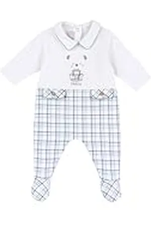 chicco Mono Con Cierre de Solapa, Unisex bebé, , 3 meses, Diseñado en Italia