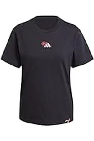 adidas Mujer Lounge Mini Graphic T-Shirt, , XXL
