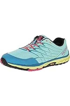 Merrell Bare Access Trail, Zapatillas de Deporte Exterior Mujer, Multicolor (Adventurine/ALGRS Blue), 40 EU