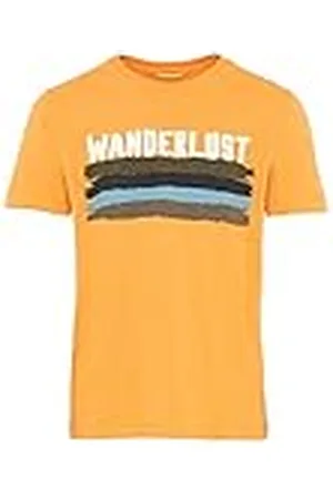 Camel Active 409745/7t36 Camiseta, Naranja Sol, S para Hombre