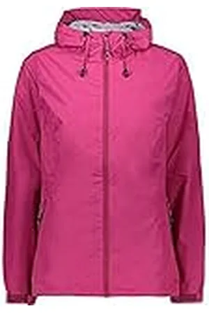 CMP Chubasquero mujer poliéster ripstop, Geraneo, XXS