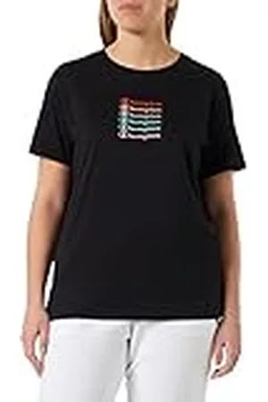 Champion Legacy American Classics Colored Multi-Logo S/S Camiseta, , M para Mujer