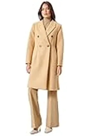 Koton Envelope Long Sleeve Buttoned Pocket Detail Coat Abrigo, , 38 De Las Mujeres