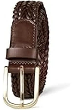 Amazon Cinturón tejido de cuero Mujer, , XXL Grande