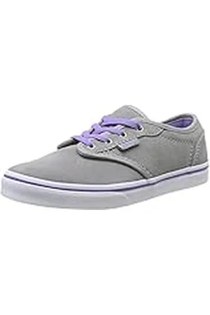 Vans Atwood Low - Zapatillas para niñas, gris - Grau ((Suede)Gray/Dah / DZE), 36.5