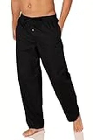 Amazon Pantalón de Pijama Tejido de Ajuste Recto Hombre, , XXL