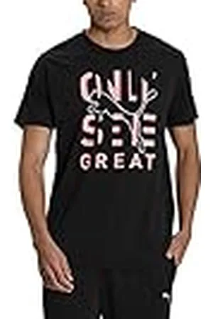 PUMA Performance Slogan Short Sleeve tee Camiseta, Hombre, , L
