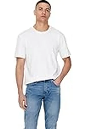 Only & Sons Onsmax Life Reg SS Stitch tee Noos Camiseta Hombre, , M