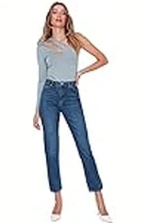 Trendyol Herren Hoher Bund Bootcut & Flared Jeans, , 36 De Las Mujeres
