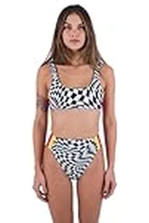 Hurley Parte Superior del Bikini Mujer - Nascar RVSB Scoop