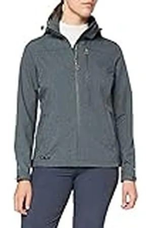 Trespass DLX Chaqueta impermeable Claren Ii para mujer con capucha extraíble