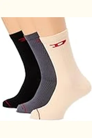 Diesel Skm-d-Crew-Light-Socks Calcetines, , M Hombres