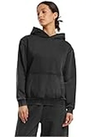 Build Your Brand By298-ladies Vintage Heavy Hoody Sudadera con Capucha, , L para Mujer