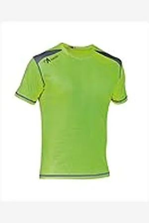 Asioka 182/17N Camiseta técnica combinada Unisex para niños de m/Corta, , 12-14