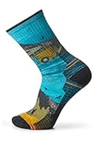 Smartwool Print Crew Socks Hike Light Cushion Calcetines con Estampado Excursion