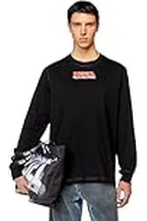 Diesel T-Just-LS-K2 Maglietta Sudadera, , M para Hombre