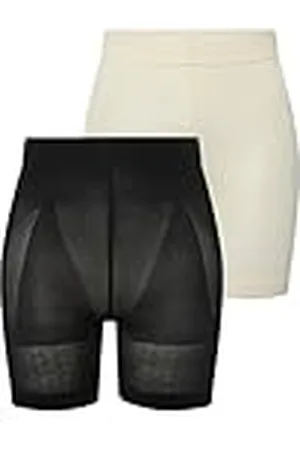 Ulla Popken Panty, Braguitas Moldeadoras para Mujer, , 44, Pack de 2
