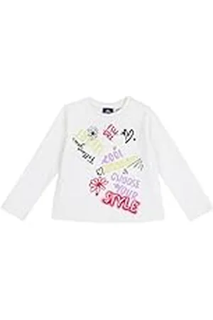 chicco Camiseta de Algodón, Manga Larga, Niñas, , 4 años, Diseñado en Italia