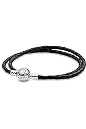 PANDORA Pulsera Moments 590745CBK-D1 mujer cuero