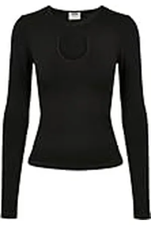Urban classics Manga Larga orgánica para Mujer Camiseta, , M