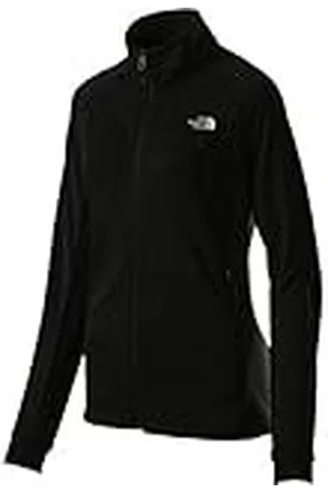 The North Face Chaqueta de forro polar Extent II para mujer, color negro, talla L