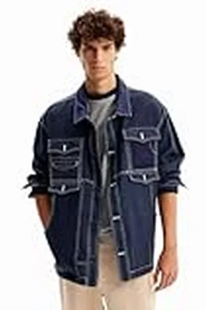 Desigual Chaq_Narciso Man Denim Jacket, , L Men