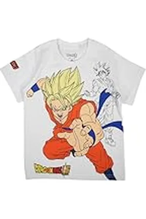 Disney Camiseta de Manga Corta niño Dragon Ball T-Shirt, , 4 años Unisex Kids