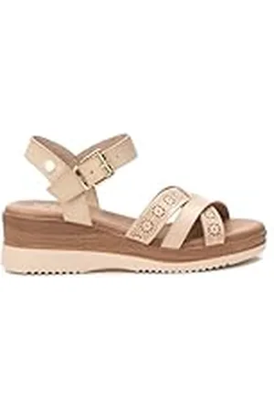 Xti Sandalia Mujer Hielo - Calzado Cómodo y Versátil - Moda casual - Modelo 14385105 (Talla 38)