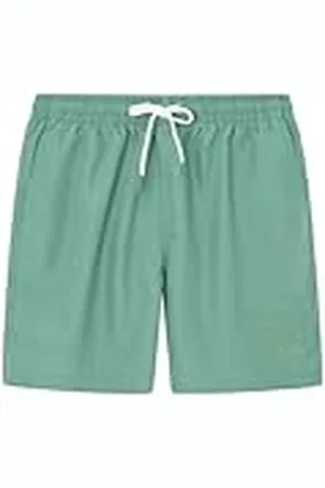 Springfield SPRINGFILED Bañador Liso Logo, Bañador para Hombre Hombre, Green, L