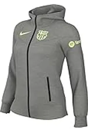 Nike FC Barcelona Tech Fleece Windrunner Sudadera De Fútbol con Capucha Y Cremallera Completa Mujer, , FN8443-065, XL