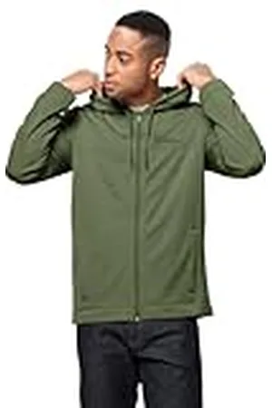 Jack Wolfskin Waldsee Chaqueta con Capucha M Forro Polar, Hombre, , S