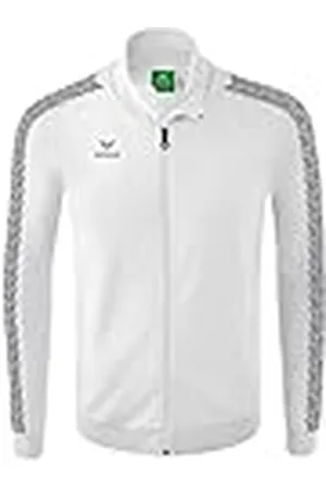 Erima Hombre Essential Team Chaqueta Tracktop, blanco, XXL
