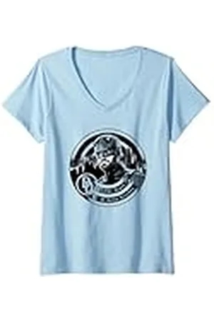 Daredevil Mujer The Devil of Hells Kitchen Circle Camiseta Cuello V