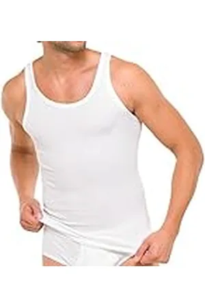 Schiesser Camiseta de tirantes sin mangas para hombre, pack de 2, , X-Large