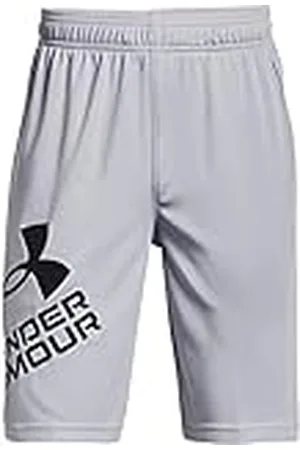 Under Armour Prototype 2.0 Logo Shorts Pantalones Cortos, Niños, Mod Gris/Negro (011), YSM EU