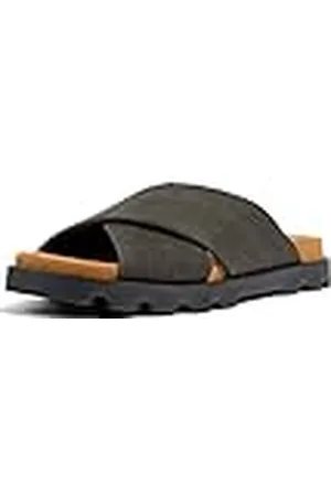 Camper Brutus-k201322, Sandalias Planas, Mujer, Gris, 42 EU