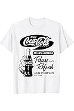 Coca-Cola Coca Cola Retro Pausa Y Refrescar Camiseta