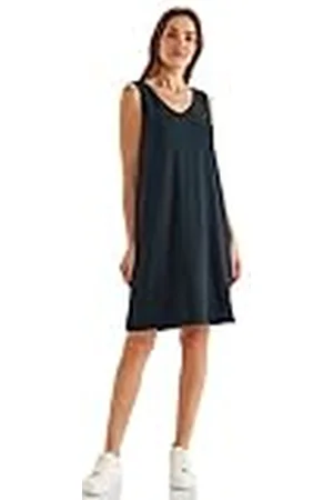 TOM TAILOR 1036803 Vestido, 31668-Petrol Green, 42 para Mujer