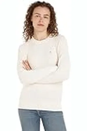 Tommy Hilfiger Co Cable C-nk Sweater Ww0ww41142 Suéter, , XXL para Mujer