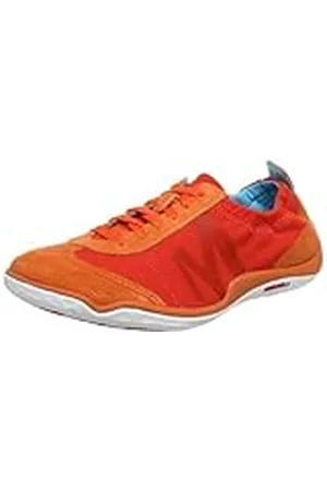 Merrell Lorelei Twine J57434 - Zapatillas de Deporte de Cuero para Mujer, Color Naranja, Talla 42