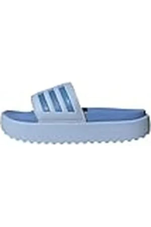 adidas Adilette Platform Slides, SE DESLIZA Mujer, Blue Dawn/Blue Fusion/Blue Fusion, 43 EU