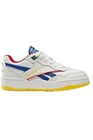 Reebok BB 4000 II, Zapatillas, Chalk/VECBLU/VECRED, 34.5 EU