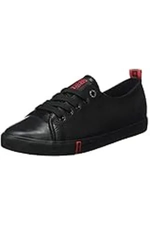 Big Star Plimsolls Mujer, Black, 37 EU