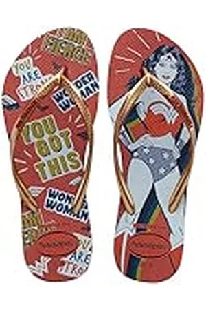 Havaianas Slim Heroes, Chanclas Mujer, , 33/34 EU