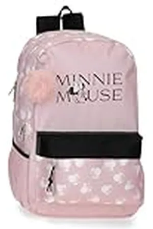 Disney Joumma Minnie Heads Mochila Doble Compartimento Adaptable a Carro Portátil 15,6 pulgadas 31x44x15 cms Poliéster 24,68L