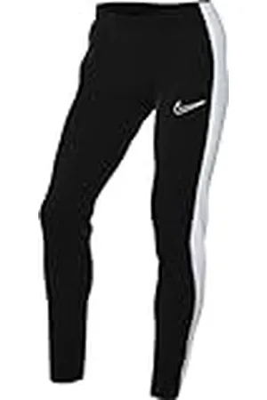 Nike DX0508-010 W NK DF Academy Pant Pants Mujer Negro/Blanco/Blanco Tamaño XL
