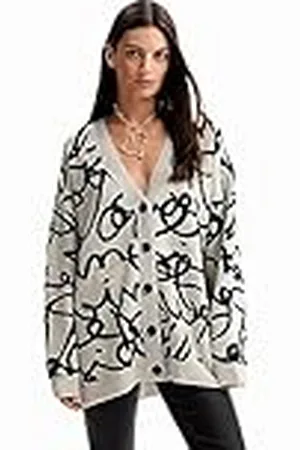 Desigual Pullover_Lettering Sudadera, , L para Mujer