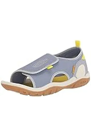 Keen Sandalia unisex con punta abierta Knotch River para niños, Primrose Heather Evening Primrose, 27/28 EU