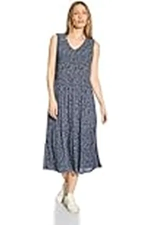 CECIL B144113 Vestido de Malla con Estampado, , XXL Mujeres